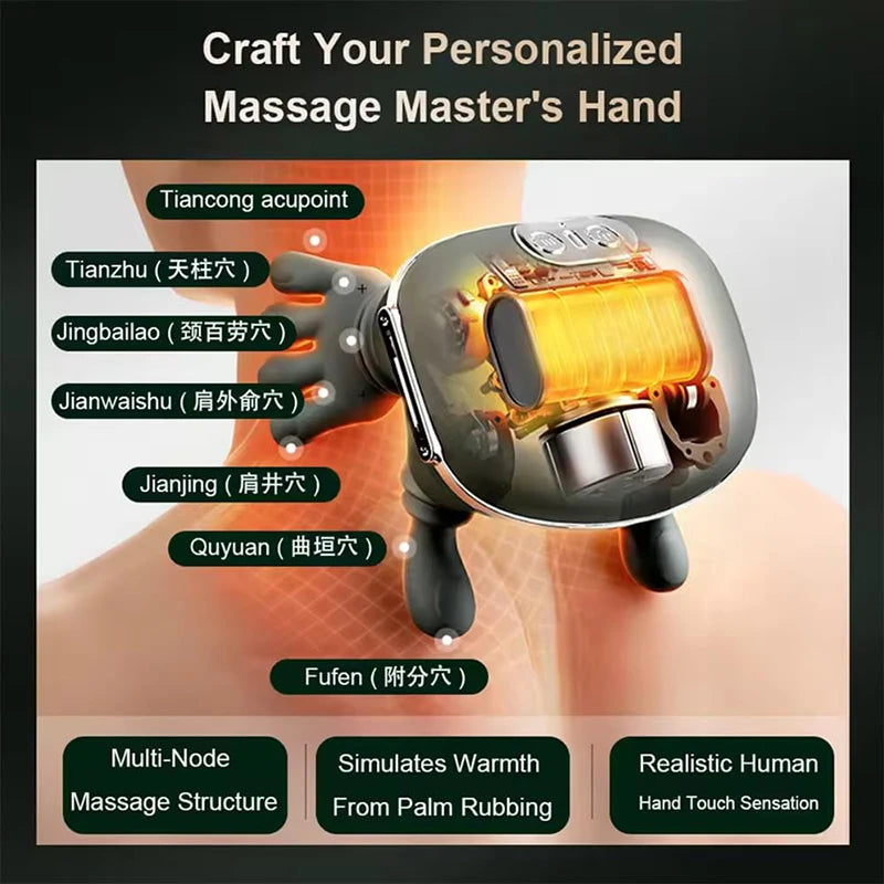 2026 Bionic Neck Shoulder Massager N7 Kneading Massager