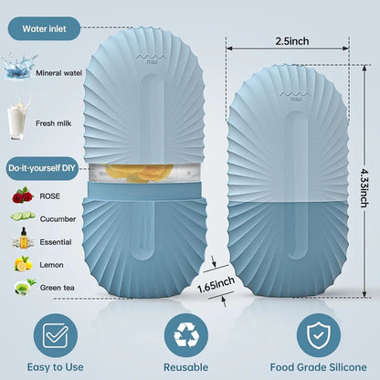 Silicone Ice Facial Roller Mold — Pore Tightening & Depuffing Eye Roller