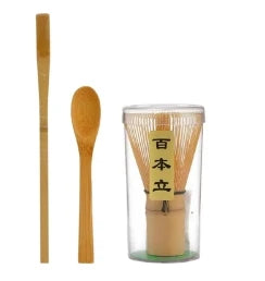 Handcrafted Organic Traditional Japanese Matcha Whisk for Authentic Tea