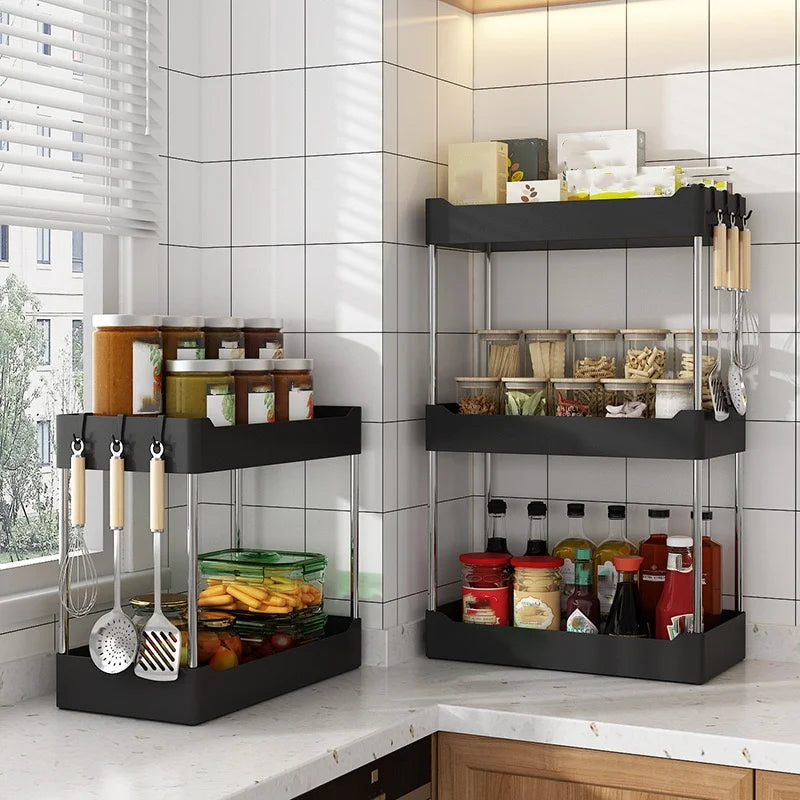 Multi-Functional Countertop Seasoning Storage Rack