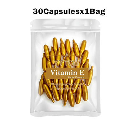 Vitamin E Hydrating Face Serum Capsules — Moisturizing Oil Treatment