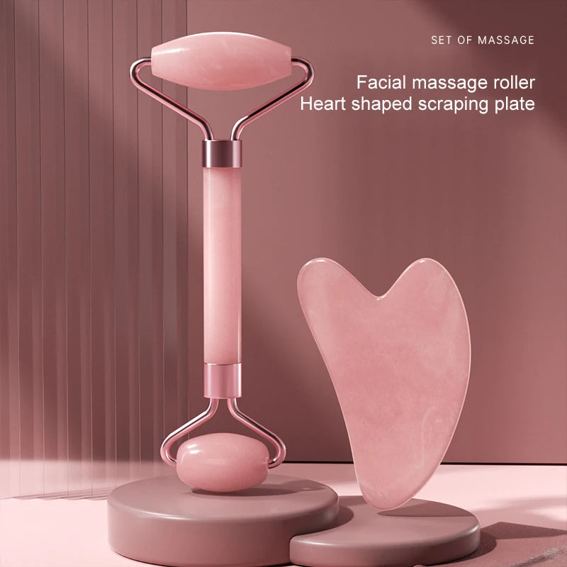 Resin Facial Massage Roller for Face, Neck & Eye — Skin Firming Tool