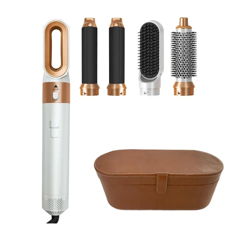 5 in 1 Professional Hair Dryer / Curling Iron Hair Styling Tool