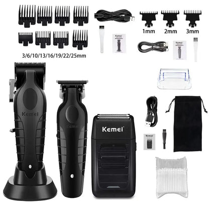 Kemei KM-2296 KM-2299 KM-1102 Hair Clipper Kit