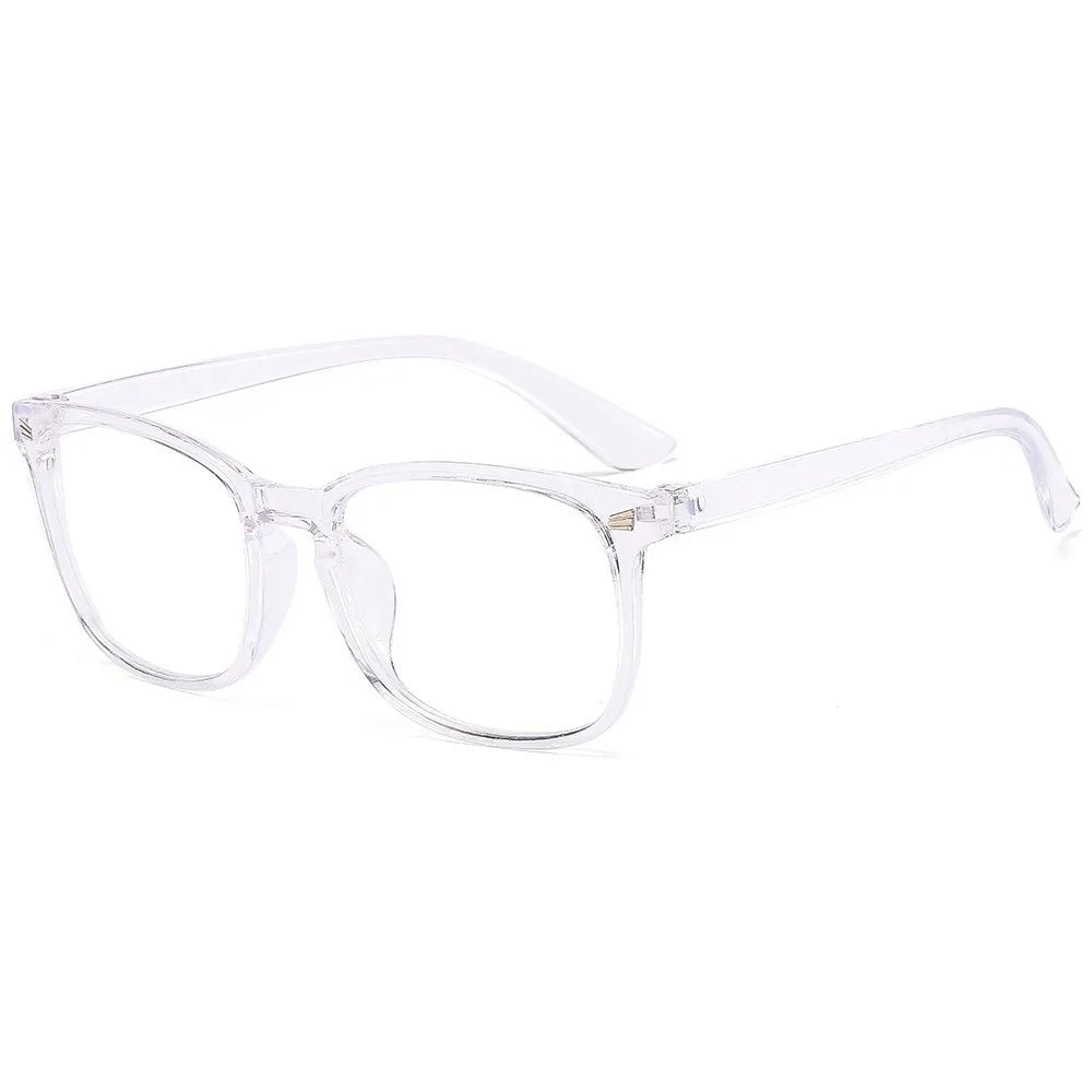 Blue Light Blocking Glasses — Lightweight Square Clear Lens, 3-Pack
