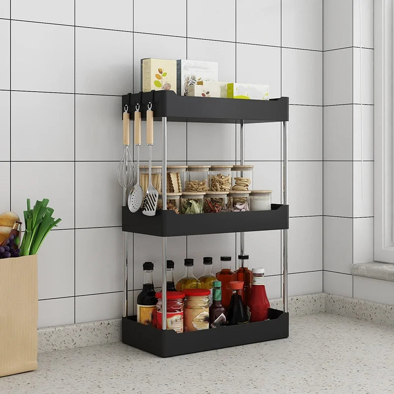 Multi-Functional Countertop Seasoning Storage Rack