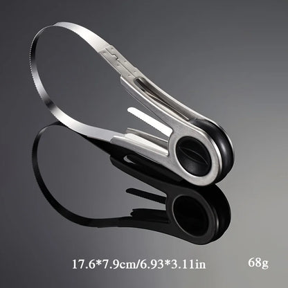 Stainless Steel Mango Cutter Splitter Avocado Slicer Fruit Melon Cutting Knife Peeler Coring Diced Peeling Tool Kitchen Gadgets