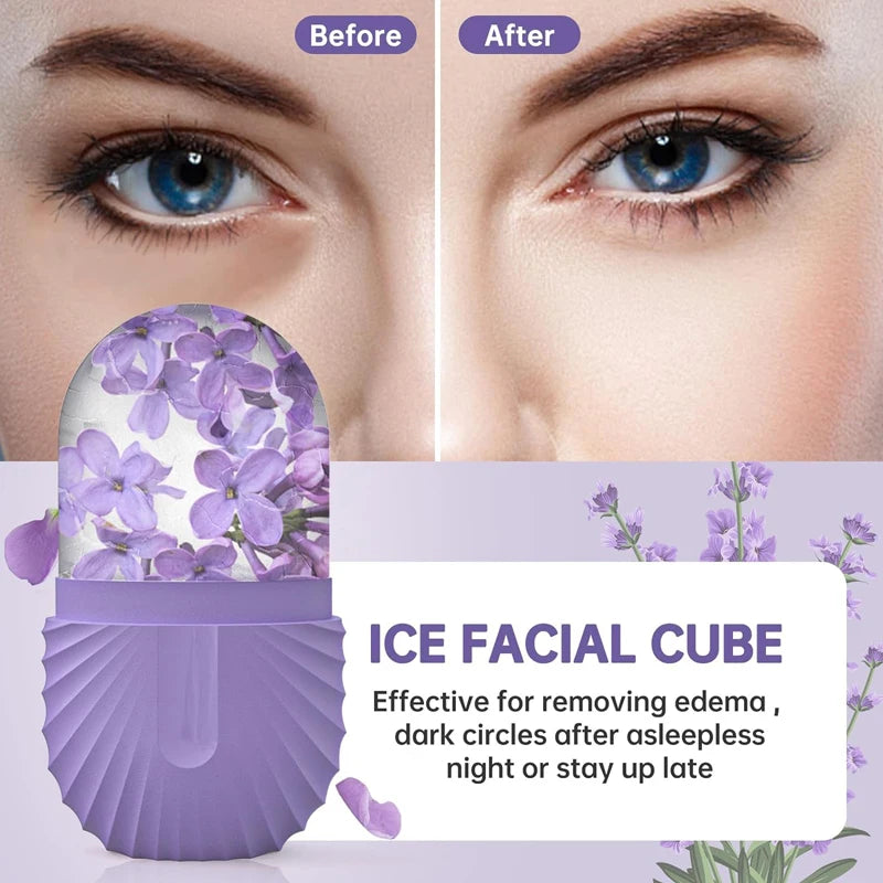 Silicone Ice Facial Roller Mold — Pore Tightening & Depuffing Eye Roller