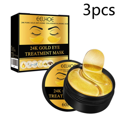 24k Gold Under Eye Patches 60pcs