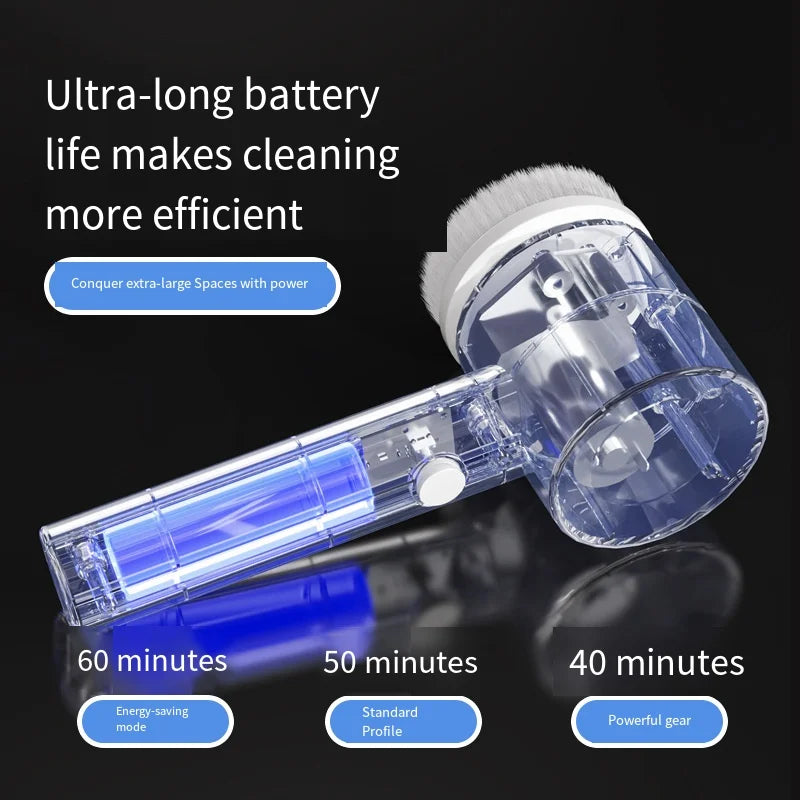 3 IN 1 Electric Cleaning Brush Cordless Spin Scrubber Bathroom Multifunctional Kitchen Toilet Portable Powerful Clean Brush