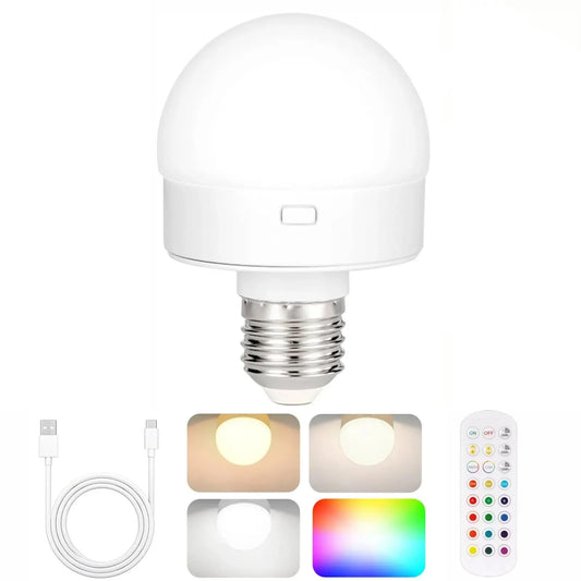 LED Rechargeable Light Bulbs