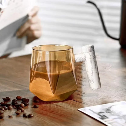 400ML Self Stirring Glass Coffee Mug