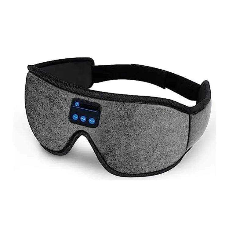 Bluetooth 3D Eye Mask for Music Play, Headphones with Built-in HD Speaker