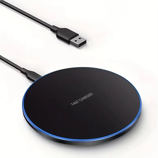 15W Desktop LED Wireless Charger Pad & Phone Holder