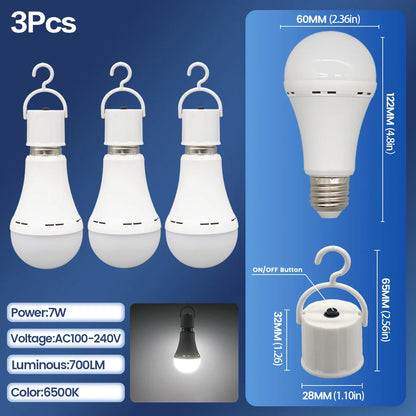 LED Rechargeable Light Bulb