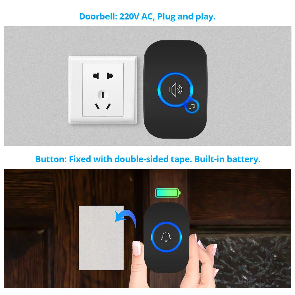 Wireless Waterproof Doorbell