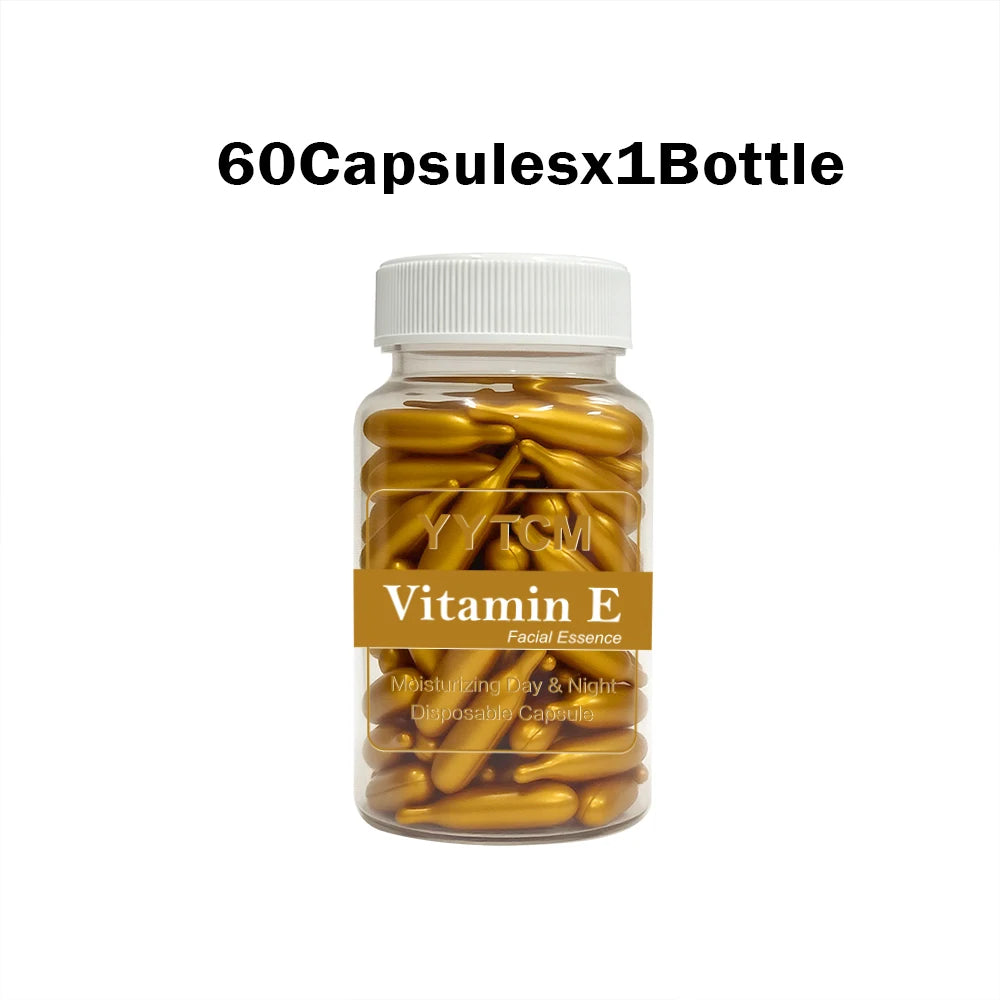 Vitamin E Hydrating Face Serum Capsules — Moisturizing Oil Treatment