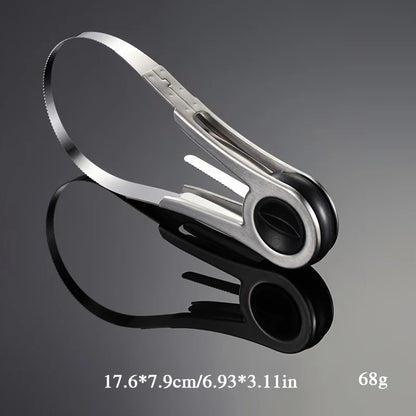 Stainless Steel Mango Cutter Splitter Avocado Slicer Fruit Melon Cutting Knife Peeler Coring Diced Peeling Tool Kitchen Gadgets