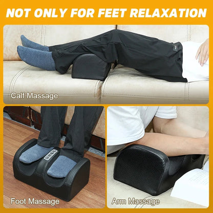 Electric Shiatsu Foot & Calf Massager — Deep Tissue Kneading with Heat