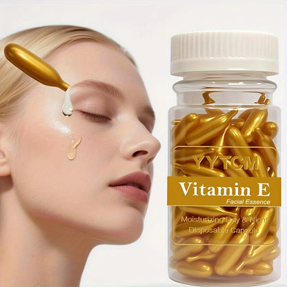 Vitamin E Hydrating Face Serum Capsules — Moisturizing Oil Treatment