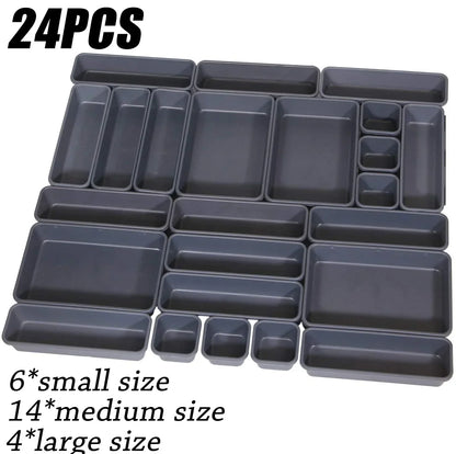 32PCS Desk Drawer Organizers
