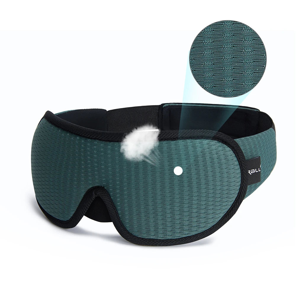 3D Sleeping Mask, Blocks Out Light, Soft Padded