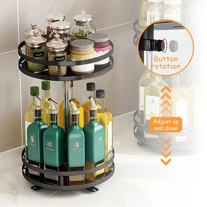 360 Degree Rotatable Spice Rack