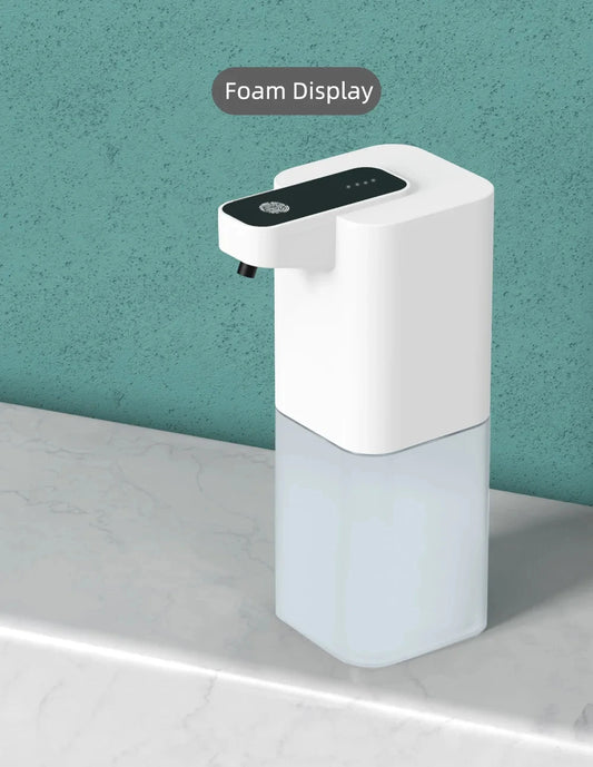 Touchless Automatic Foam Soap Dispenser — Infrared Sensor, USB Rechargeable, for Bathroom & Kitchen
