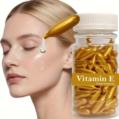 Vitamin E Hydrating Face Serum Capsules — Moisturizing Oil Treatment