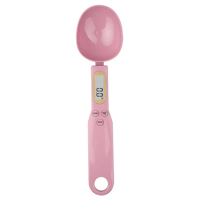 Digital Kitchen Scale Spoon — Portable LCD Food Measuring Scale, 500g / 0.1g