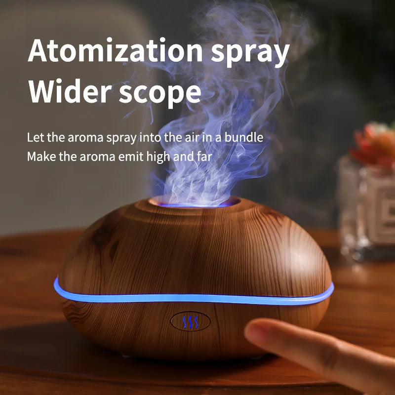 Aroma Humidifier flame/ Can Add Essential Oils
