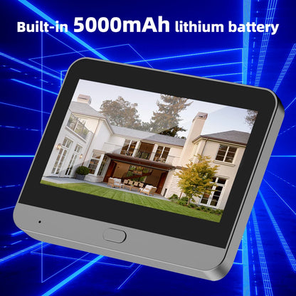 WiFi Door Bell Eye Peephole Camera/ Motion Detector Alexa Google Digital Viewer