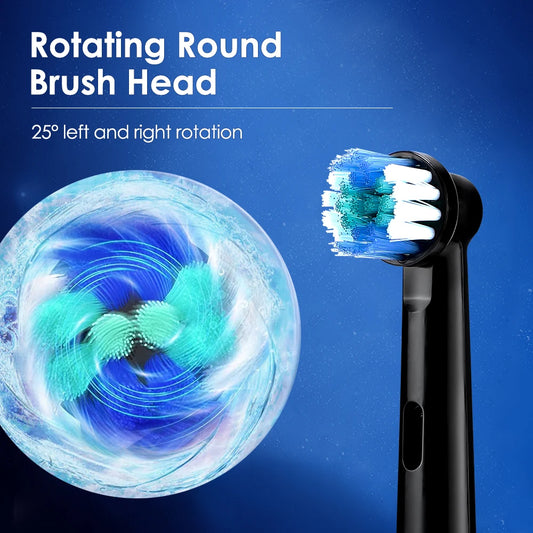 Cordless Electric Toothbrush — USB Rechargeable, Waterproof, Intelligent Oral Care for Adults