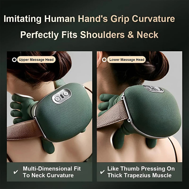 2026 Bionic Neck Shoulder Massager N7 Kneading Massager