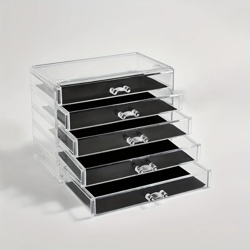 3/5 Layer Acrylic Office Organizer Drawer for Desk