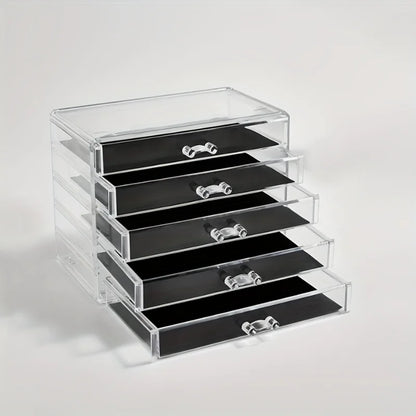 3/5 Layer Acrylic Office Organizer Drawer for Desk