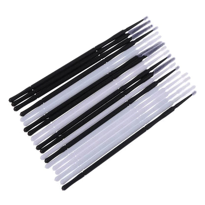 100Pcs Professional Disposable Eyelash Extension Micro Brush
