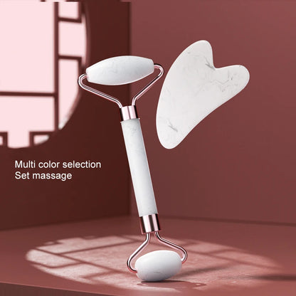 Resin Facial Massage Roller for Face, Neck & Eye — Skin Firming Tool