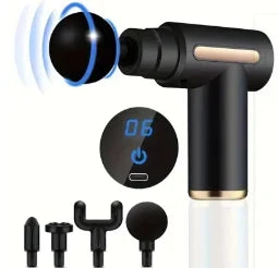 Mini Massage Gun, Suitable For Full-Body Massage. Mini And Compact, Portable, Type-C Charging