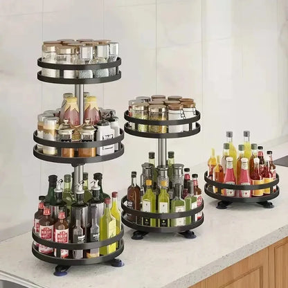 360 Degree Rotatable Spice Rack