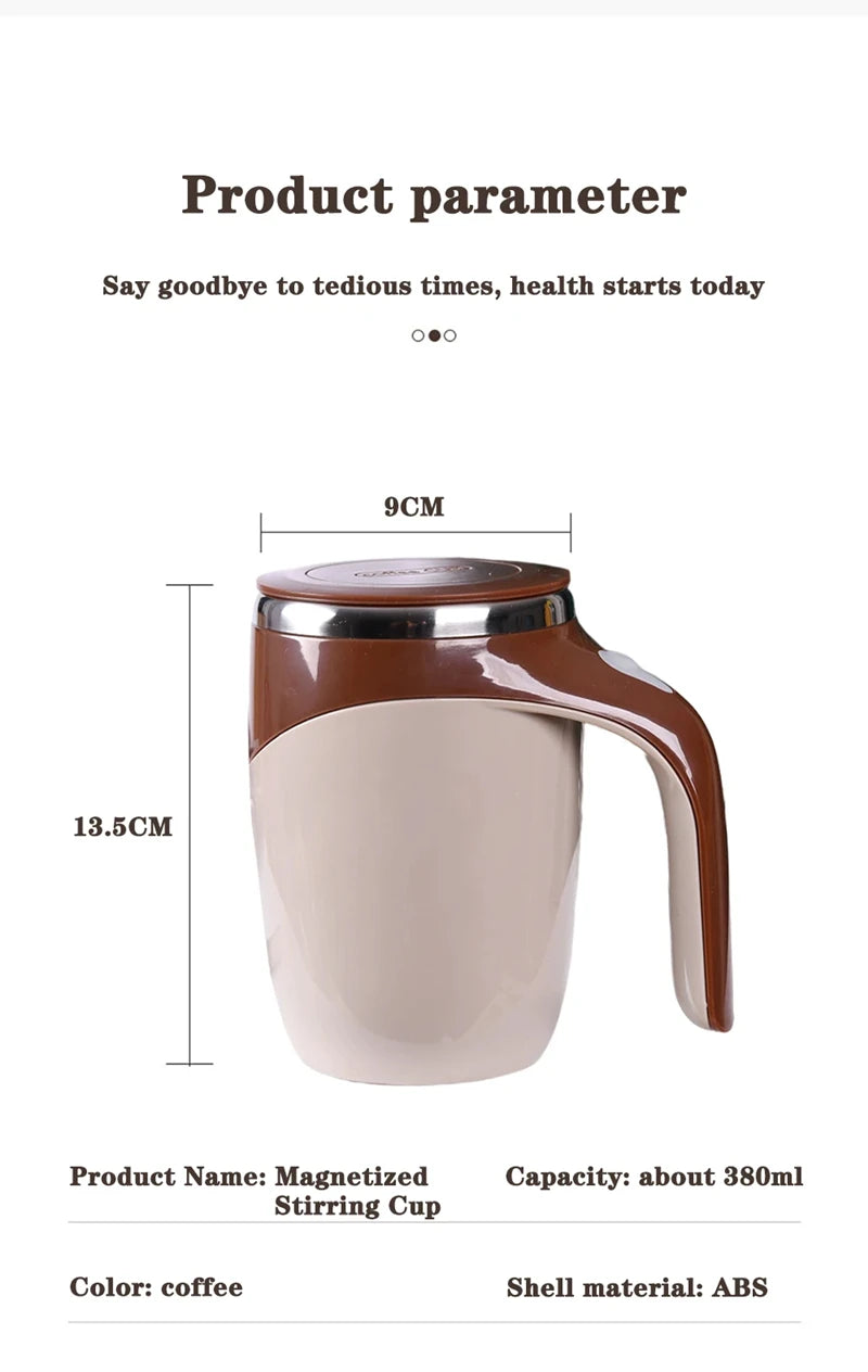 Auto Stirring Cup/ Stainless Steel