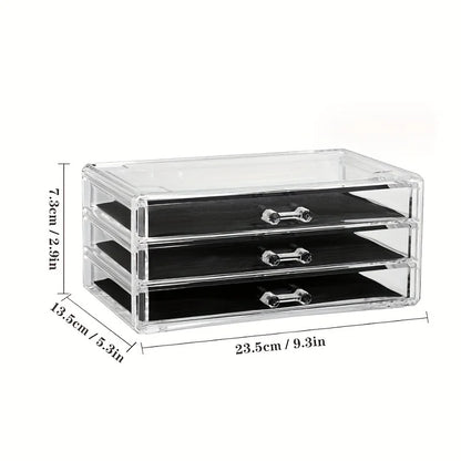 3/5 Layer Acrylic Office Organizer Drawer for Desk