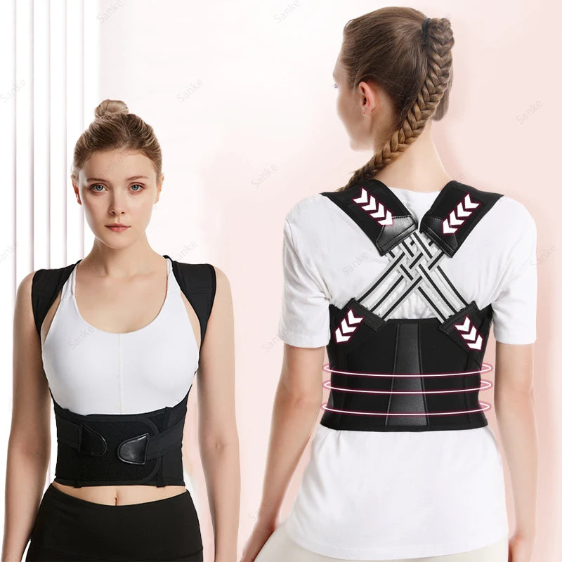 Posture Corrector Belt — Breathable & Discreet Daily Back Support