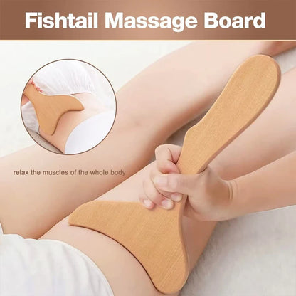 Wooden Lymphatic Drainage Massager Kit — Maderoterapia Body Contouring Set