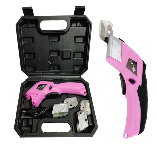 Cordless Electric Scissors — Rechargeable Fabric & Cardboard Cutter, 8000RPM Brushless
