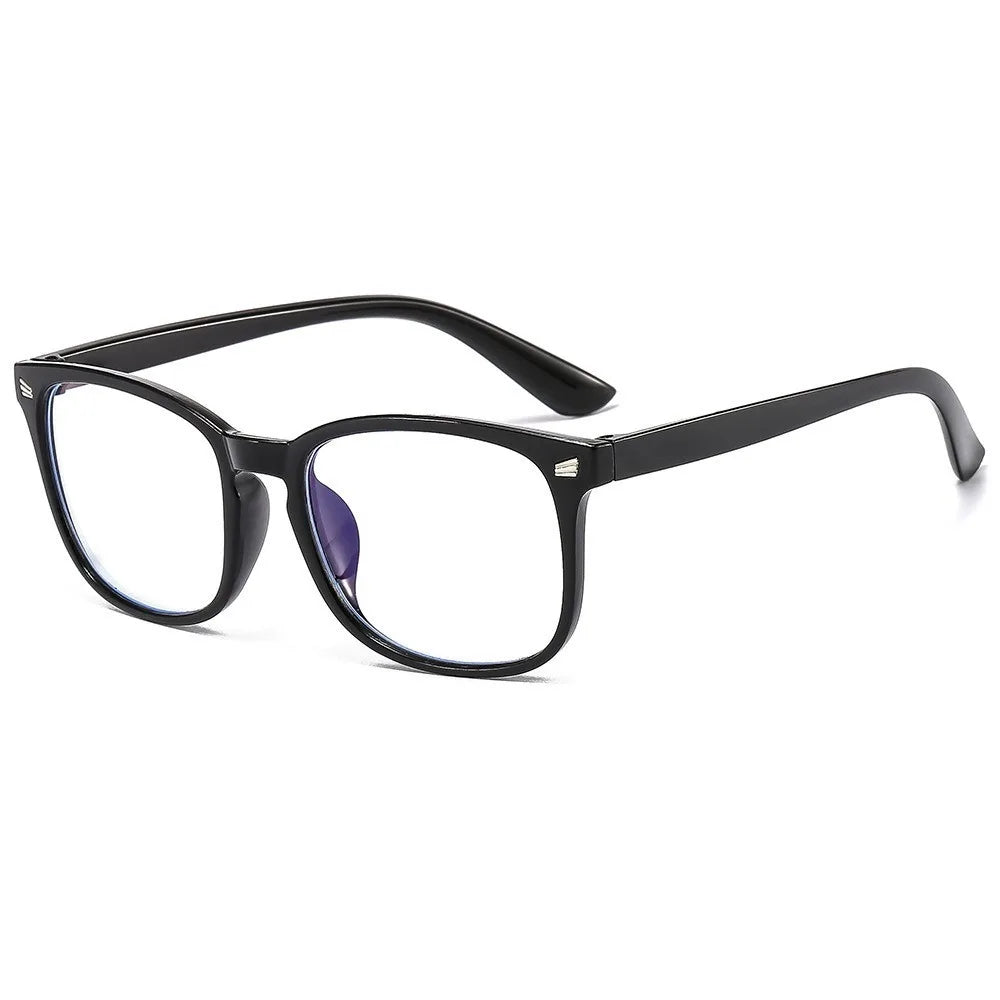 Blue Light Blocking Glasses — Lightweight Square Clear Lens, 3-Pack