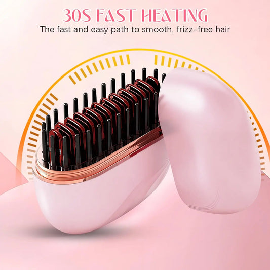 2026 New Mini Rechargeable Hair Straightener