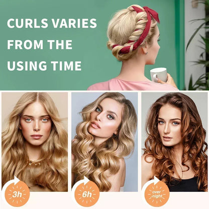 Heatless Curling Rod Headband