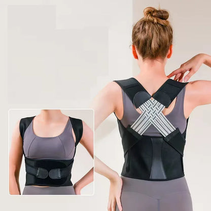Posture Corrector Belt — Breathable & Discreet Daily Back Support